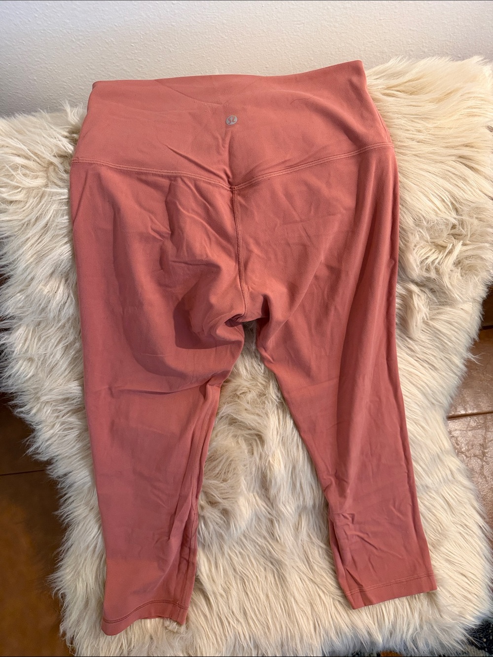 lululemon athletica Dusty Rose Cropped Leggings
